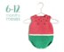 6-12 months - Crochet Watermelon Romper