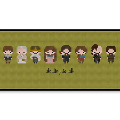 The Last Kingdom Bite Size - PDF Cross Stitch Pattern