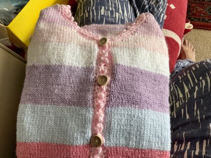 Rainbow cardigan