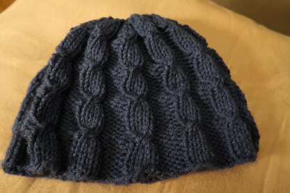 Knitted Cable Hat