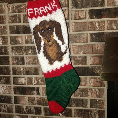 Dachshund Stocking