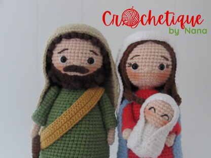 Christmas Nativity Set/Pesebre Navideño de Crochet