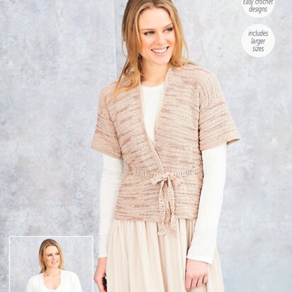 Crochet Cardigans in Stylecraft Moonbeam - 9629 - Downloadable PDF