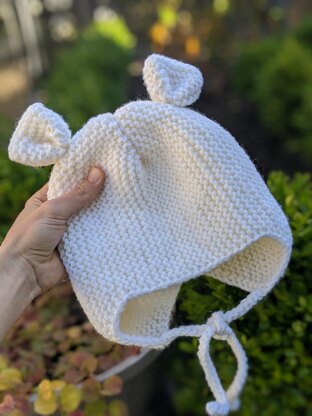 Teddy Bear Baby Hat