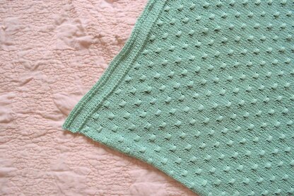 Cute as a Button Baby Blanket