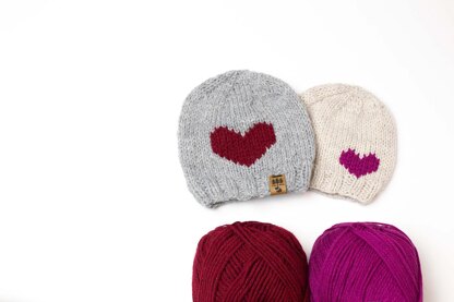 Little Heart Beanie Hat