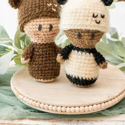 Cute Amigurumi Bear Crochet Doll