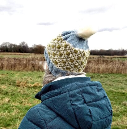 Fair Isle Hat "Lena"