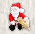 Santa Claus (with two toys in his bag) Knitting Pattern / Father Christmas Knitting Pattern