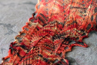 Incendiary Shawl