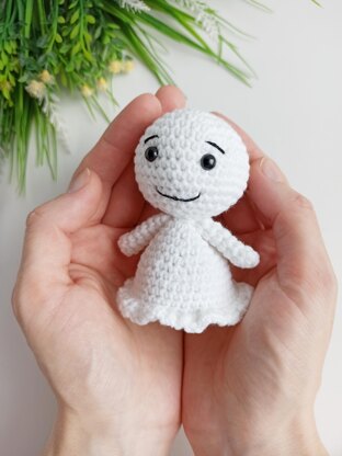 Halloween ghost easy crochet pattern