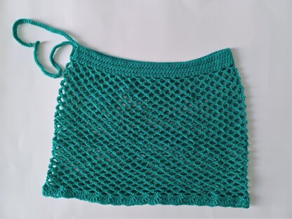 Jade Day Crochet Mesh Skirt
