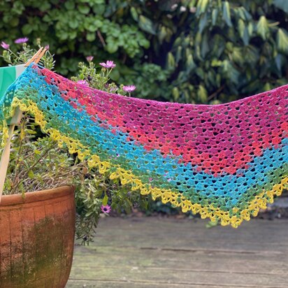 Color Bliss Shawl