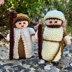 Nativity Shepherd Dolls Knitting Pattern - Toy Knitting Pattern