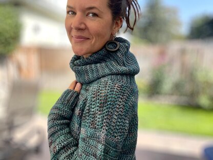 Nivelle Cowl Neck Sweater