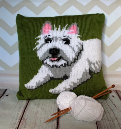 Westie Cushion Cover