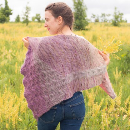 Beloved Roots Fade Shawl