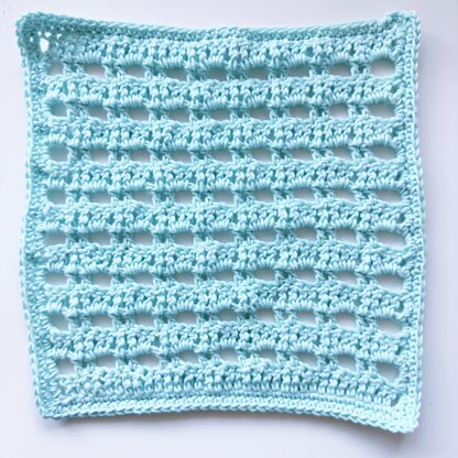 Treble Grid Washcloth