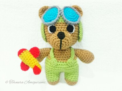 Little aviator crochet pattern