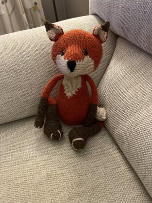 Fox or Wolf Toy - Knitting Pattern