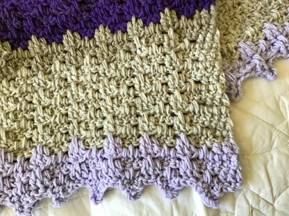 The French Lavender Throw