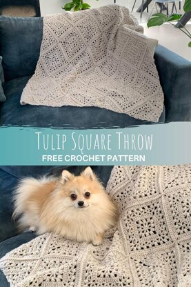 Tulip Square Blanket