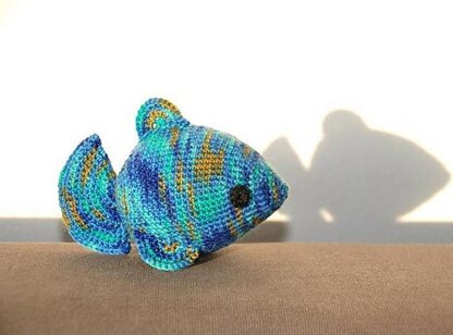 Freddie the Fish Crochet Pattern, Fish Amigurumi Pattern