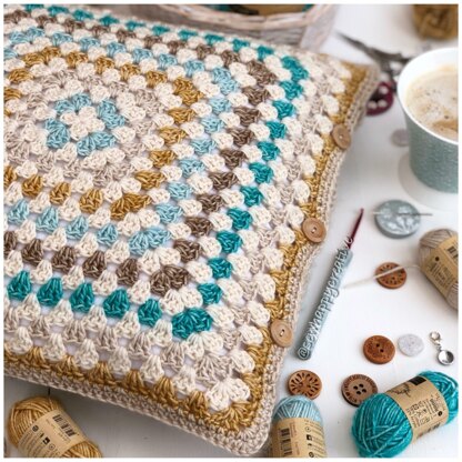 Crochet pillow