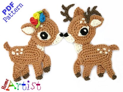 Reindeer Applique