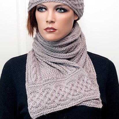 Scarf and Hat "Zarah" - knitting pattern