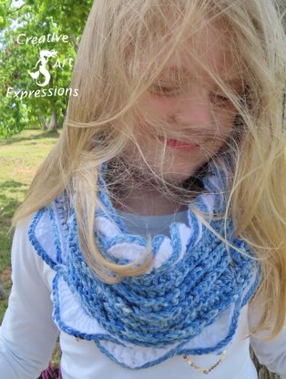 Sea Breeze Infinity Scarf Child & Youth