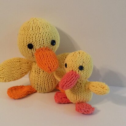 Duck and Duckling - knitting pattern