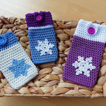 Smartphone Cozy "Snowflake"