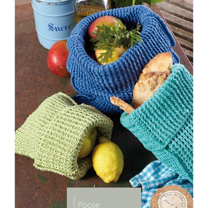 Poose Crochet Bags in Schachenmayr - ENGS8058 - Downloadable PDF
