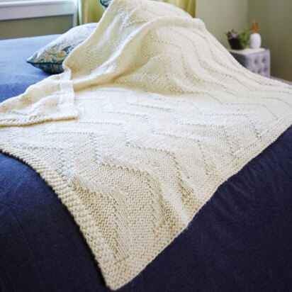 Valley Yarns 799 Siman Baby Blanket