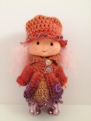 Strawberry Shortcake doll coat