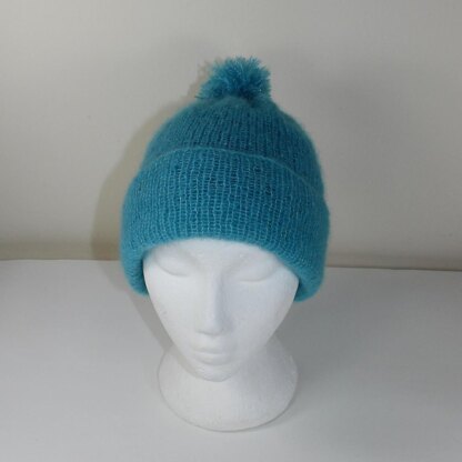 Party Angel Bobble Beanie Hat
