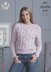 Ladies Sweaters in King Cole Baby Alpaca Dk - 4867 - Downloadable PDF