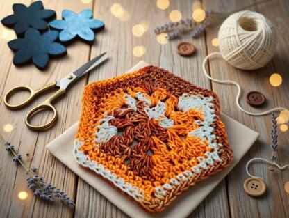 A Crochet Hexagon Motif Pattern + Video Tutorial