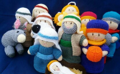 A Knitted Nativity