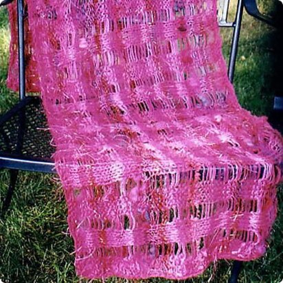 Ladder Shawl - knitting pattern