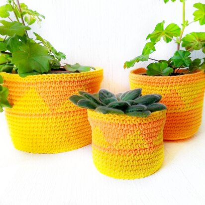 Plant Pot Covers Fall