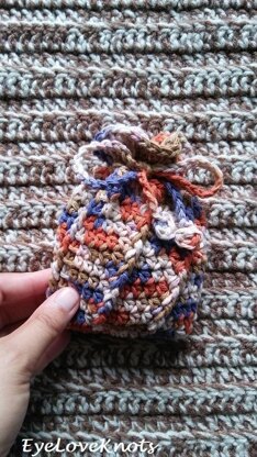 Ochre Post Soap Cozy (or Small Gift Bag)