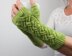 Knitting Pattern "Avocado" / Cable Knit Fingerless Mittens / Arm Warmers  / EN&GE