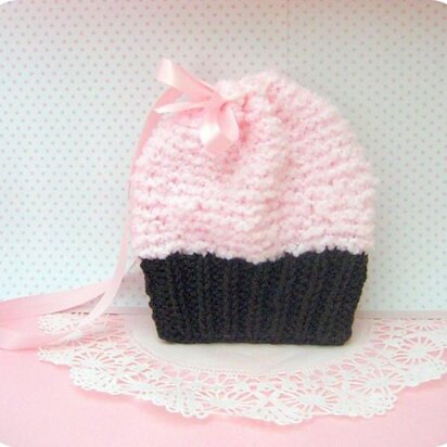 Simple Knit Cupcake Purse Pattern