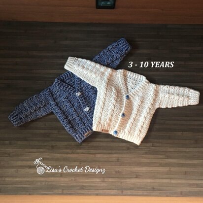 Ethan Child Cardigan to 10 Years