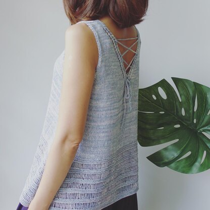 Breeze sleeveless airy top