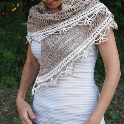 Sunkissed shawl