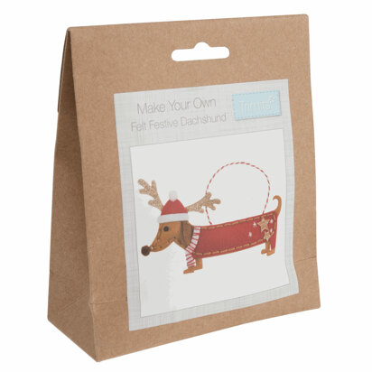 Trimits Felt Decoration Kit: Daschund Kit