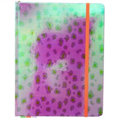 Rico Bullet Journal Acid Leopard Print 16 x 21cm Hardcover 196 pages